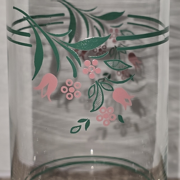 VINTAGE CORELLE DRINKING GLASS SET OF 6 ROSEMARIE TULIP PATTERN BY CORNING EUC - Picture 10 of 12